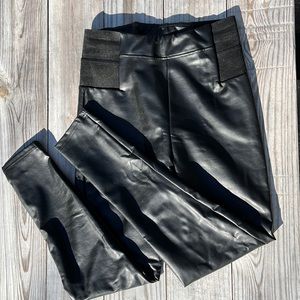 A New Day faux leather leggings